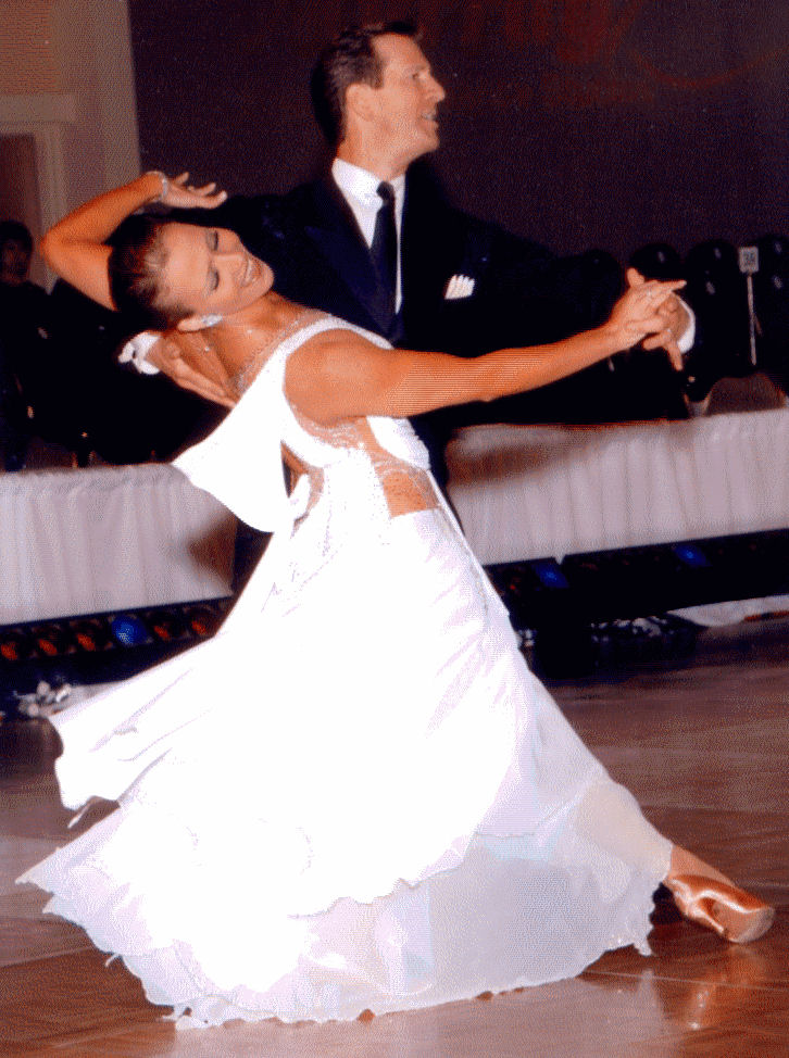 Robert and Borbala at Embassy